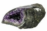 Deep Purple Amethyst Geode - Uruguay #113835-3